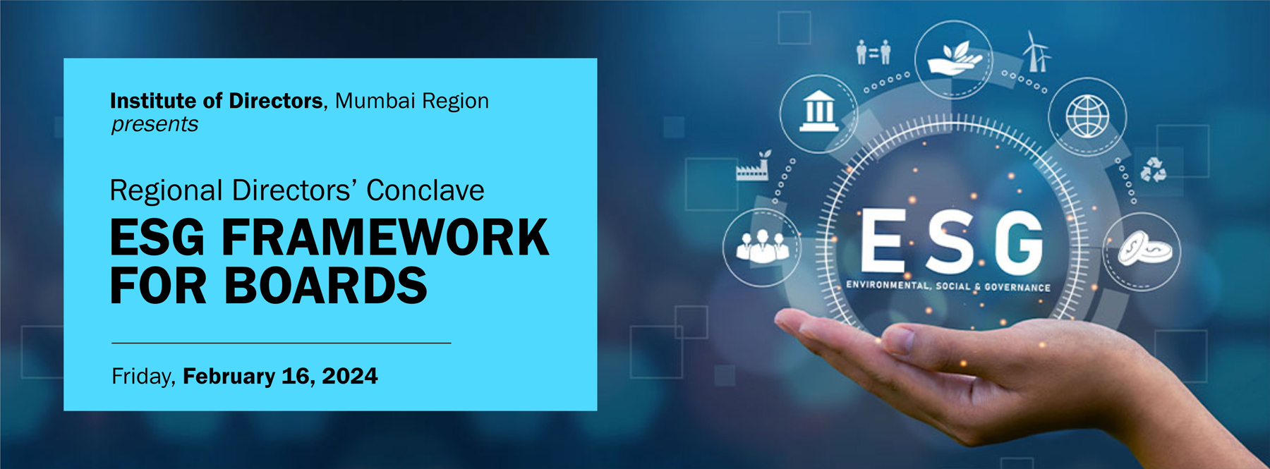 Regional Directors’ Conclave 2024 - ESG Framework For Boards