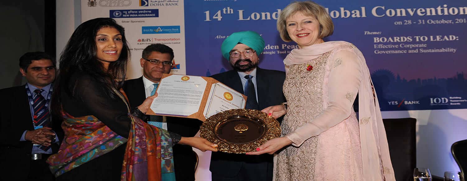 IOD - GOLDEN PEACOCK AWARDS