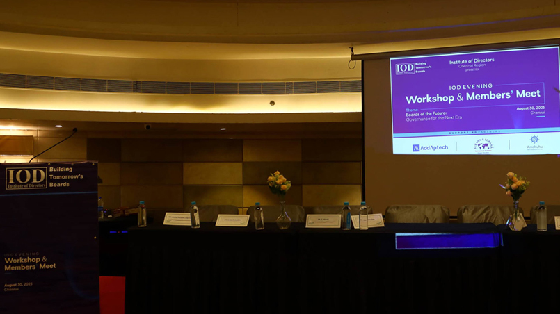 A Report on IOD Evening Workshop & Members' Meet - 2025