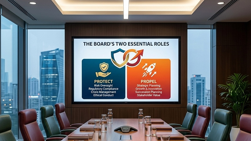 The Board’s Two Essential Roles: Protect and Propel