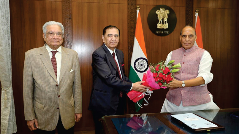 IOD Announcement: IOD Delegation meets Mr. Rajnath Singh