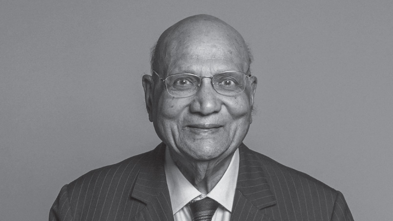 In the Fond Memory of Rt. Hon. Lord Swraj Paul