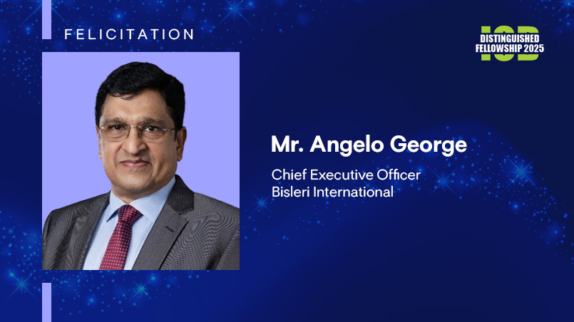 IOD Distinguished Fellowships - Angelo George