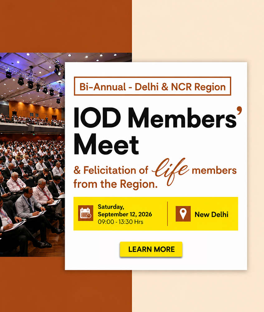 Bi-Annual - Delhi & NCR Region IOD Members' Meet 2026