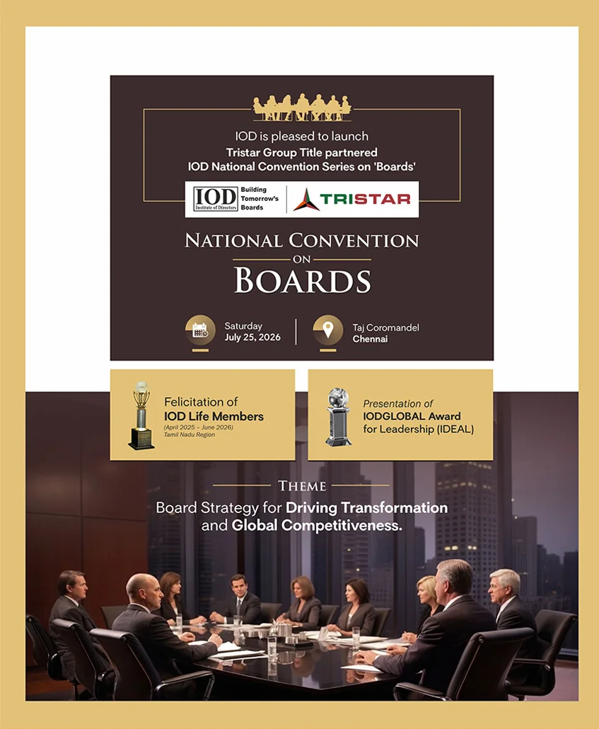 Tristar Group Title partnered IOD National Convention Series on 'Boards'